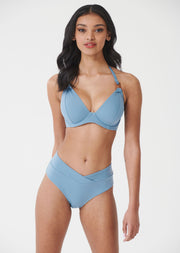 Ines Airforce Blue Cross Front  Brief