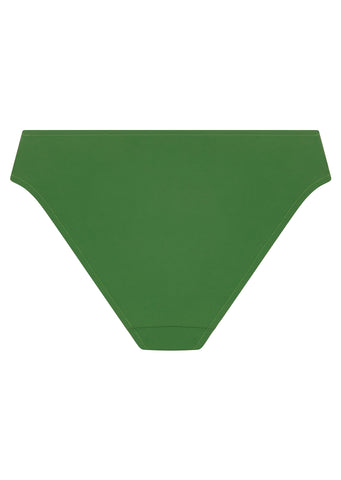 Boudoir Beach Cactus Green  Belted Bikini Brief