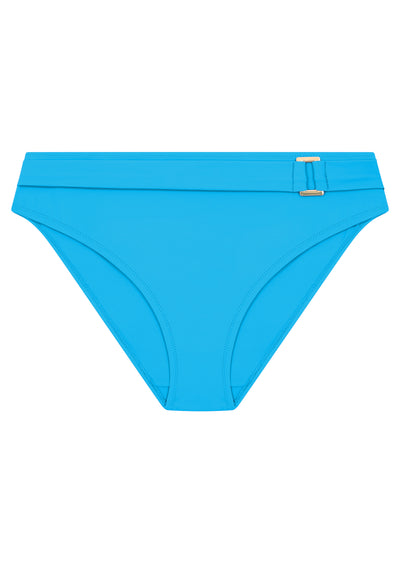 Boudoir Beach  Vivid Blue Belted Bikini Brief