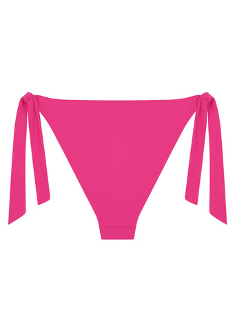 Boudoir Beach Hot Pink High Leg Tieside Bikini Brief