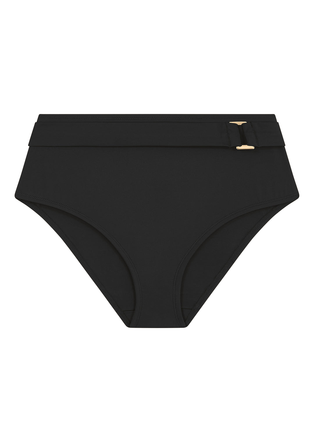 Boudoir Beach Black High Waist Bikini Brief – Miss Mandalay