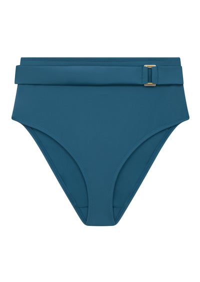 Boudoir Beach Seaport Blue High Waist Bikini Brief