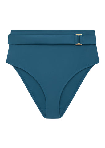 Boudoir Beach Seaport Blue High Waist Bikini Brief