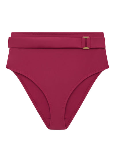 Boudoir Beach Wine High Waist Bikini Brief