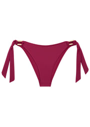 Boudoir Beach Wine High Leg Tieside Bikini Brief