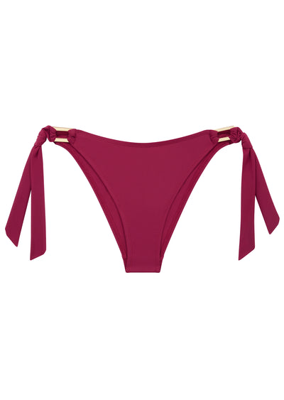 Boudoir Beach Wine High Leg Tieside Bikini Brief