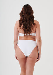 Boudoir Beach White Belted Bikini Brief