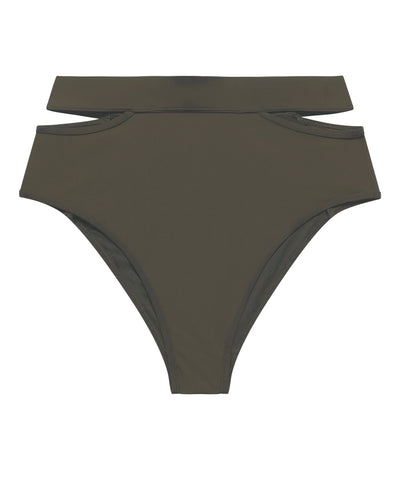 Icon Olive Split Side Bikini Brief