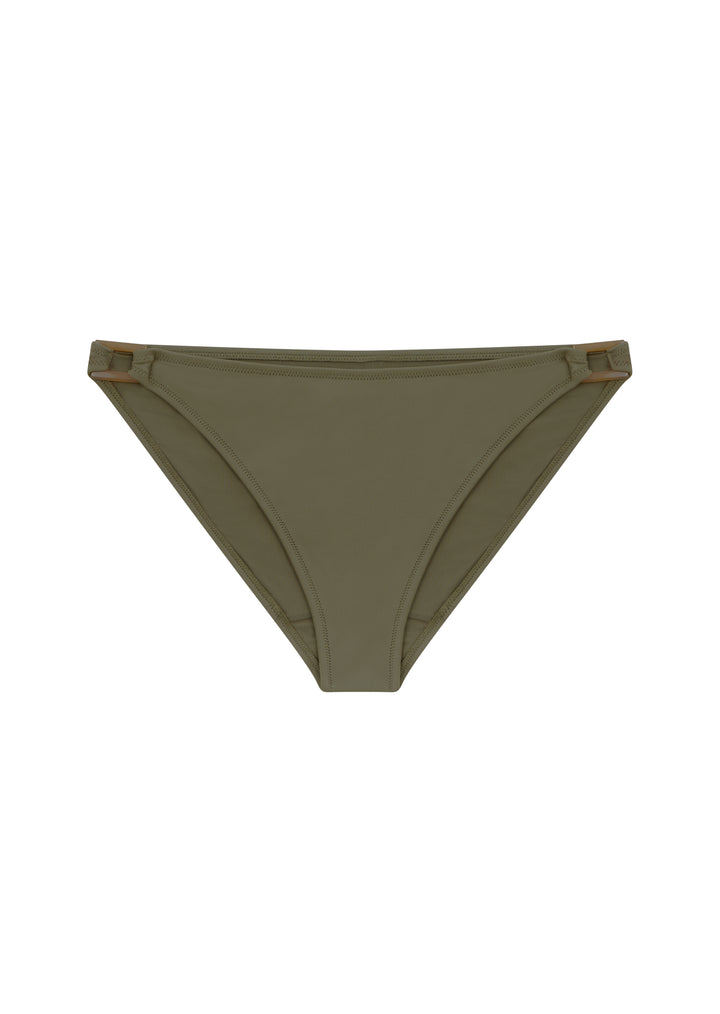 Boudoir Beach Bikini Top by Miss Mandalay, Khaki