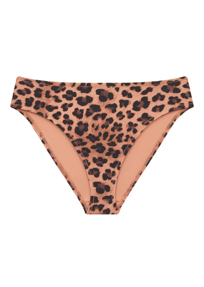 Dusky Vegas Leopard Print Deep Bikini Brief