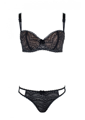 Dentelle Padded Balconette Bra