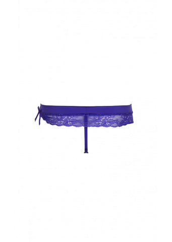 Amelie Ultra Violet Lace Thong