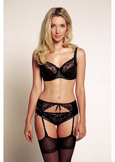 Amelie Black Suspender