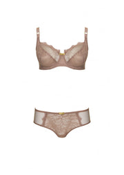 Melissa Taupe Balconette Bra