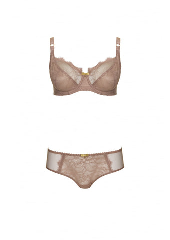 Melissa Taupe Balconette Bra