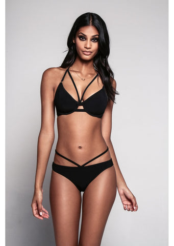 Icon Black Ring Bikini Brief