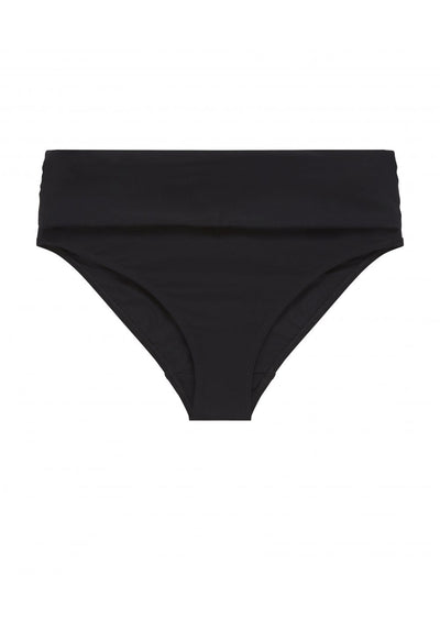 Icon Black Fold Over Brief