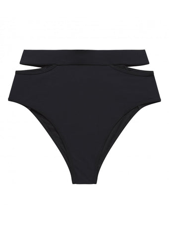 Icon Black Split Side Bikini Brief