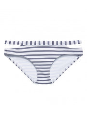 Beachcomber Navy Stripe Split Side Bikini Brief