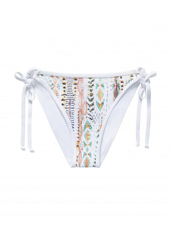 Dakota Tonal Print Tie Side Bikini Brief