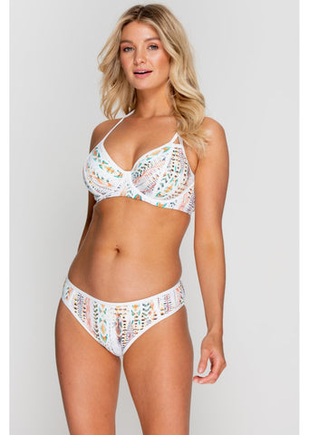 Dakota Tonal Print Deep Bikini Brief