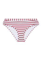 Beachcomber Red Stripe Deep Bikini Brief