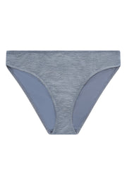 Blue Silver Deep Bikini Brief