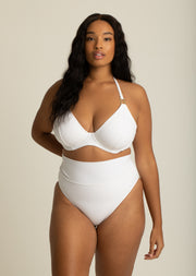 Boudoir Beach White Fold Over Brief