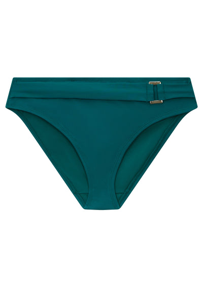 Boudoir Beach Teal Belted Bikini Brief