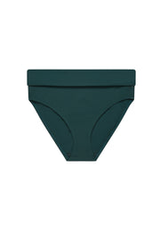 Boudoir Beach Pine Green Fold Over Brief