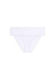 Boudoir Beach White Fold Over Brief