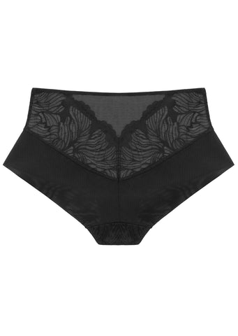 Celeste High Waist Brief Black