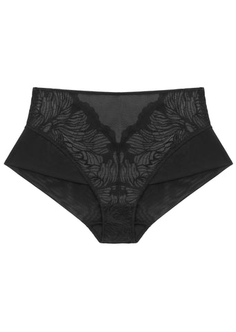 Celeste High Waist Brief Black