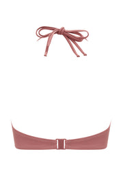 Dune Deco Rose Underwired Halter Bikini Top, D-GG Cup Sizes