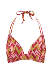 Fuller Bust Maya Underwired Halter Bikini Top, D-GG Cup Sizes