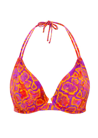 Fuller Bust Rumba Underwired Halter Bikini Top, D-GG Cup Sizes